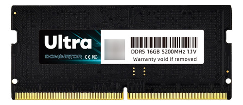 Memória Ram Notebook 16gb Ddr5 5200mhz Ultra Link Dominator