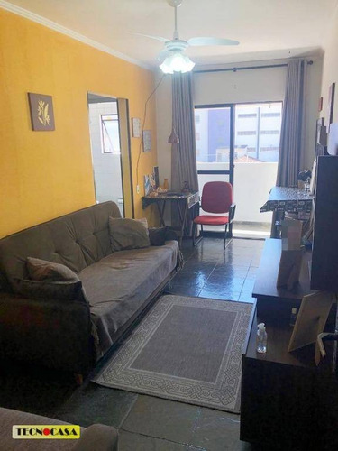 Imagem 3 de 27 de Excelente Apartamento Com 01 Dormitório Para Venda Com 52 M² No Bairro Campo Da Aviação Em Praia Grande/sp. - Ap0063