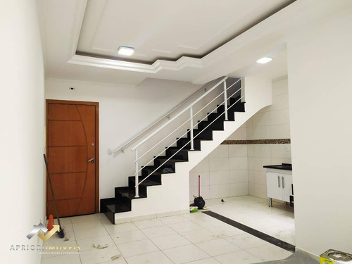 Cobertura Com 2 Dormitórios, 100 M² - Venda Por R$ 300.000,00 Ou Aluguel Por R$ 1.650,00/mês - Vila Leopoldina - Santo André/sp - Co0736