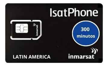 Cartão Pré Pago-isatphone Pro E Isatphone 2