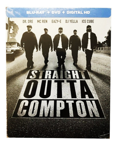 Letras Explicitas Straight Outta Compton Steelbook Blu-ray 