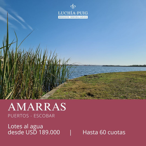 Lote Al Lago En Venta Con Financiación - Amarras - Puertos