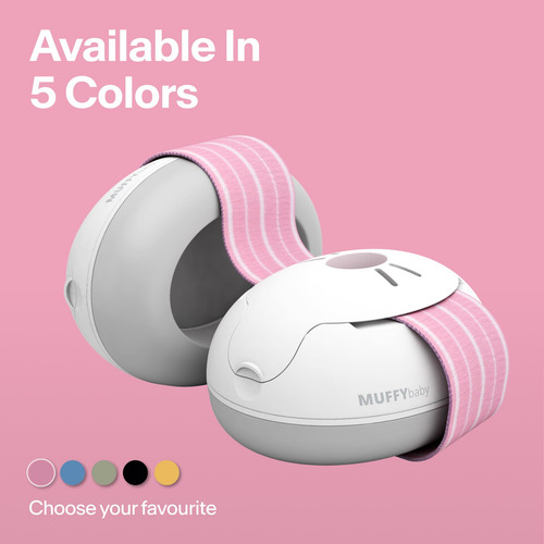Auriculares Alpine Muffy Protección Oídos Bebés Hasta 36 Mes Color