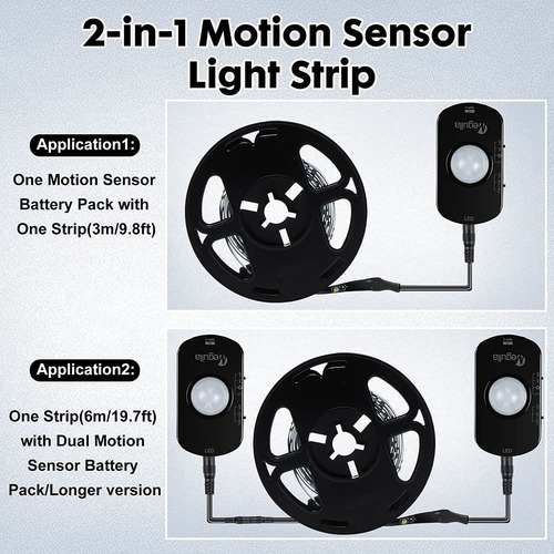 Tira De Luz Segura Para Pistola Activada Por Movimiento De 1