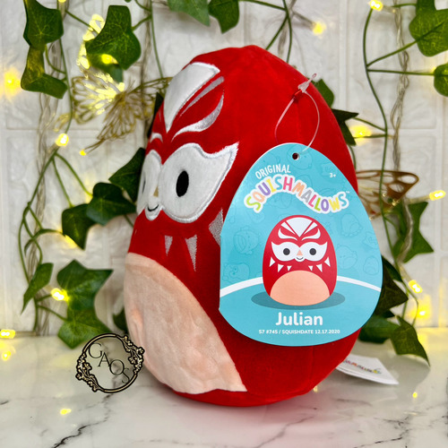 Squishmallows Julian Luchador Patrio Peluche 20cm Jazwares