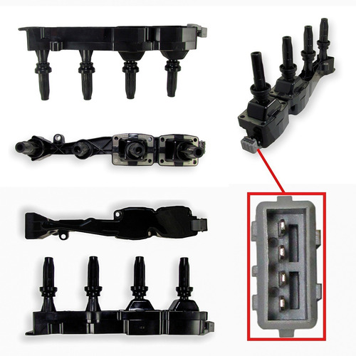 Imagen 1 de 2 de Bobina Ignicion Citroen C4 2007-2012 1.6 16v Tu5jp4