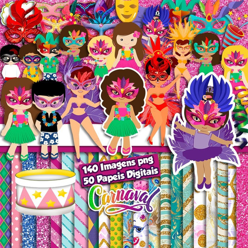 Cliparts Imagenes Png Y Papel Digital Carnaval