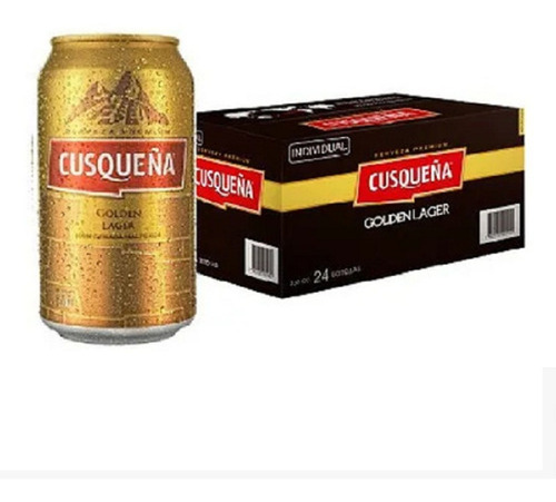 Cerveja Peruana Cusqueña 355ml Lata ( 24 Unidades )