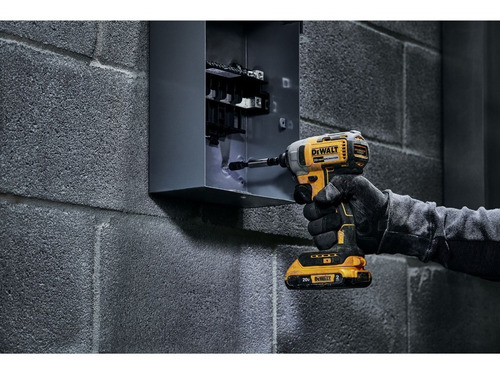 Destornillador de impacto 1/4 sin escobillas DCF7871d2, 20 V - Dewalt