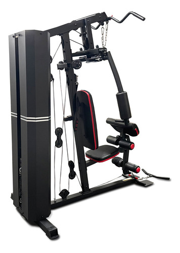 Multigym C/banco Scott Ranbak 607 C/70 Kg Reforzado C/cuota Negro Negro
