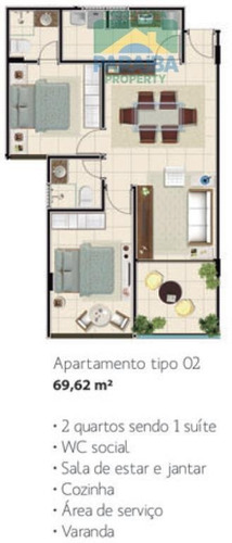 Imagem 10 de 10 de Apartamento Residencial À Venda, Intermares, Cabedelo - Ap0534. - Ap0534