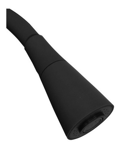 Imagem 3 de 4 de Torneira Gourmet Flexível Cônica Evolux Preta N2102801 Loi