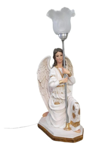 Angel  De Adoración De 45 Cm Resina  (1 Pieza)