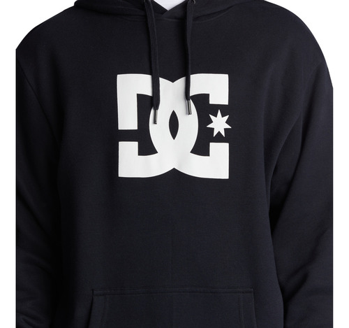 Sudadera Para Hombre Negra Dc Shoes Con Capucha Dc Star