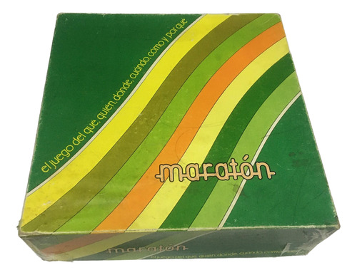 Juego De Mesa Maratón Verde Clasico 80s (Usado)
