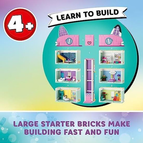 Juego De Juguetes De Construcción De Casa De Muñecas Lego Ga