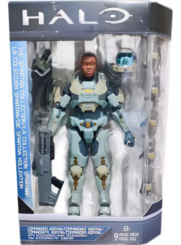 Figura Halo Comandante Agryna Wave 8 Spartan Collection