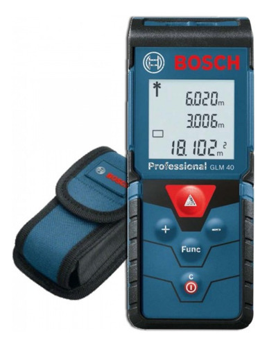 Medidor De Distancia Laser Glm 40 Bosch Profesional +estuche