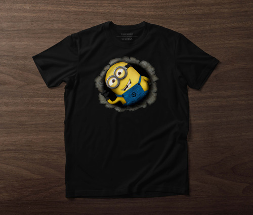Minions Pack 7 Plantillas Para Sublimar Remeras Png Mockup