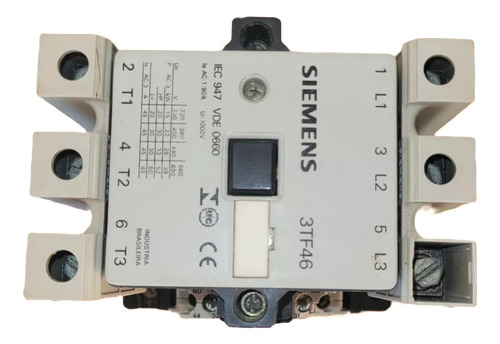 Contator 3tf46 Siemens (imperdivel!) (Usado)