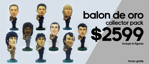 Balon De Oro - Collector Pack 10 Figuras