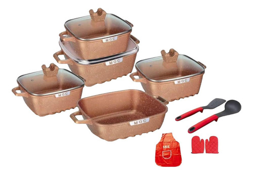 Nuevo Juego De Ollas Mgc Para Todo Tipo De Cocina 10 Pcs