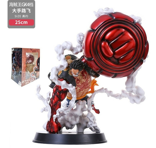 Imagen 2 de 5 de Monkey D. Luffy Gear 4 Boundman King Kong Gun One Piece 25cm