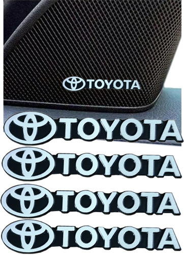 Moldura Letras De Bocina Toyota Tacoma Rav4 Yaris Corolla