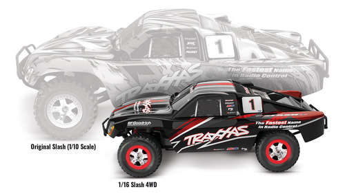 Traxxas Slash 4x4 1:16 Battery & Usb C Charger Included