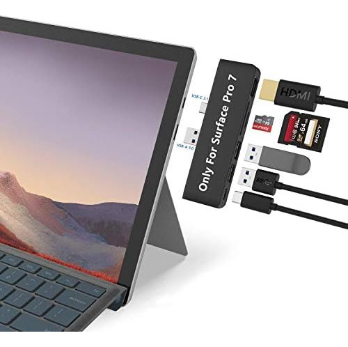 Hub Usb-c Para Microsoft Surface Pro 7 Rytaki Con Hdmi Y ...