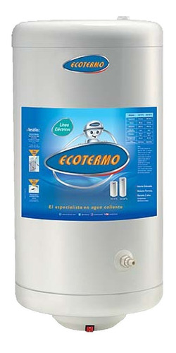 Termotanque Electrico Ecotermo 70 Litros C/superior