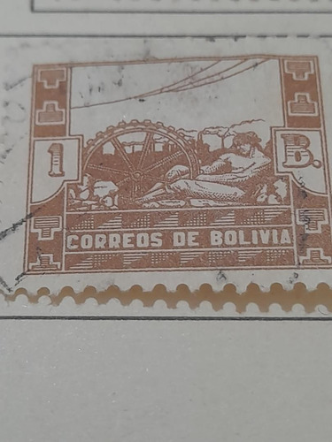 Estampilla         Correos De Bolivia           0721      A3