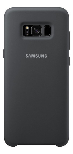 Case Samsung Silicone Cover Para Galaxy S8 Plus Negro