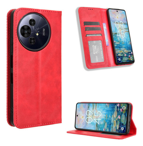 Ay 1pcs Funda Para Tcl 50 Pro Nxtpaper 5g Cuero Vaina