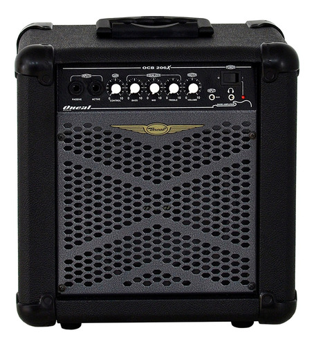 Amplificador Oneal Ocb 206x P/ Baixo 20w Preto - 110v/220v