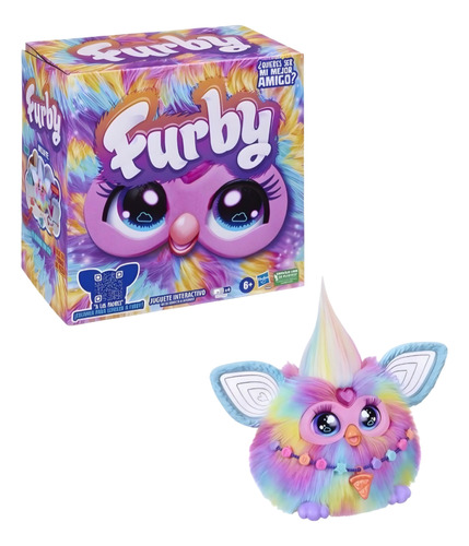 Peluche Furby Tie Dye Hasbro Animal
