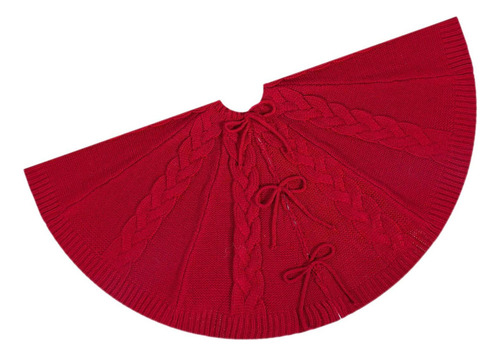 Adornos De Punto Rojo Con Piel De Árbol Rojo .sj