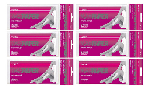 Papel Para Depilação Falso Tecido Wax Papper 150pcs Vertix