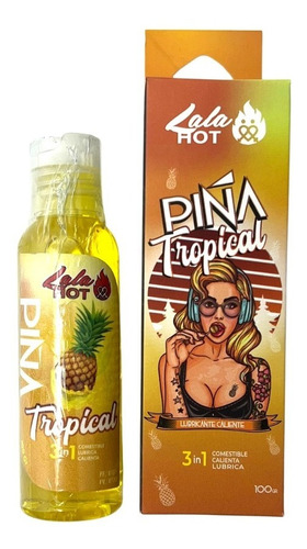 Lubricante Intimo Comestible De Piña - Lalahot 