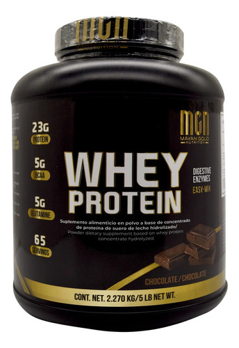 Whey Protein Sabor Chocolate 5 Lb Mgn