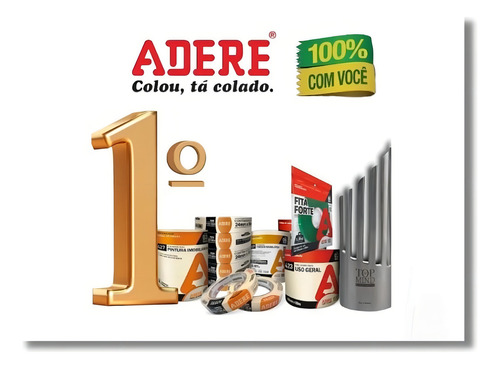 Fita para empacotamento Adere 45mm x 40m 8 unidades