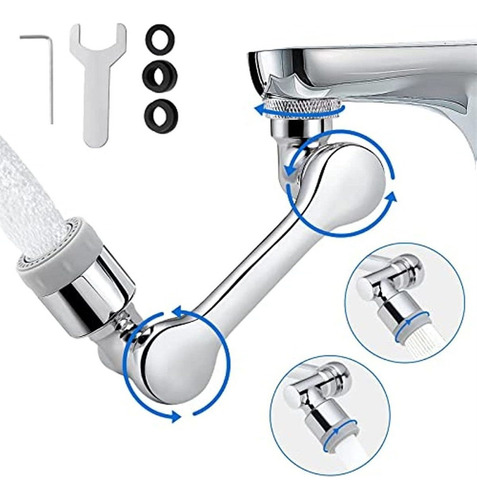 Adaptador De Enchufe For Grifo De Cocina, Rotación De 1080 A