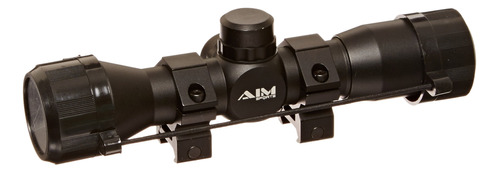 Aim Sports 4x32 Compact Rangfinder Scope Con Anillos