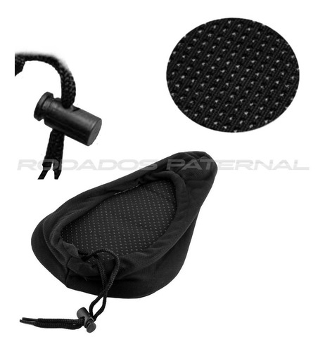 Imagen 3 de 6 de Funda Asiento Gel Bicicleta Prostatica Indor Spinning Mtb