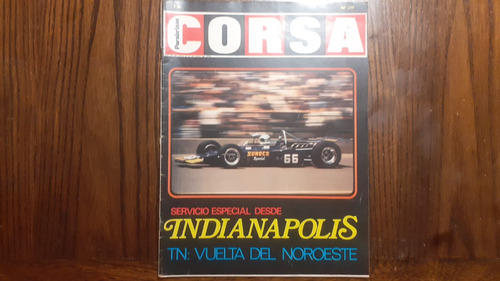 Revista Corsa 319 Indianápolis Vuelta Del Noroeste 1972