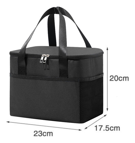 2 Contenedor Portátil Del Bolso Más Fresco Aislado