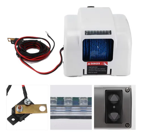 Molinete Eléctrico, 30 Libras, 12 V, Cabrestante De Ancla Ma