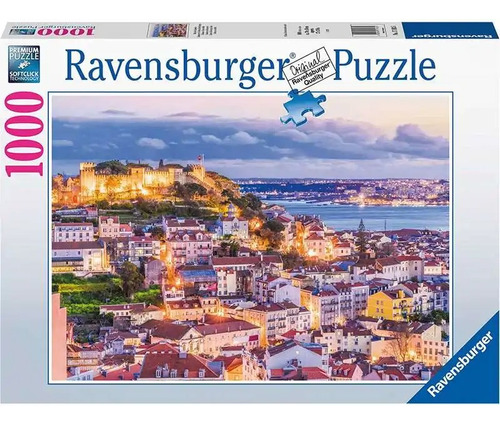 Puzzle 1000 Pz Lisboa Y Su Castillo Ravensburger 171835