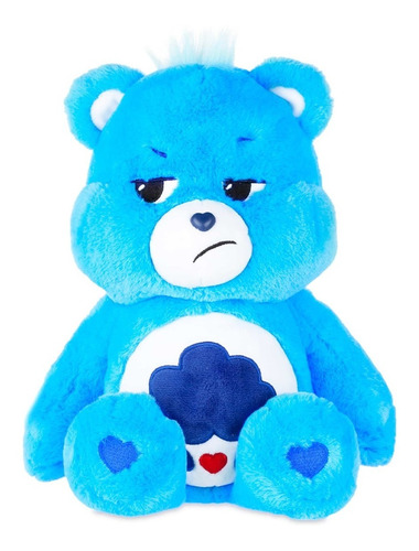 Imagem 1 de 3 de Care Bears Pelúcia Ursinhos Carinhosos Azul Zangadinho 32cms