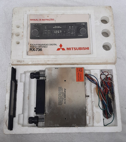 Rádio Toca-fitas Mitsubishi Rx-736 Zero Na Caixa